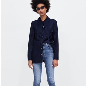 ✨ Zara Woman High Waisted Skinny Jeans